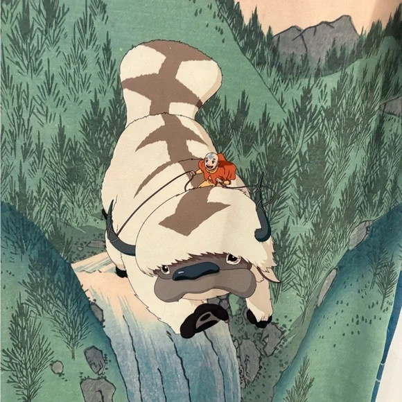 Blackmilk Aang & Korra Midi Dress (Worn Once) Limited - Picture 3 of 6